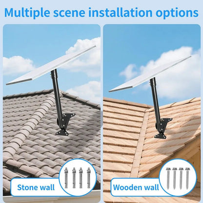 For Starlink Gen 3 Mount Mounting Kit Heavy Duty Roof &Wall 180° Adjustable Pole - Image 5