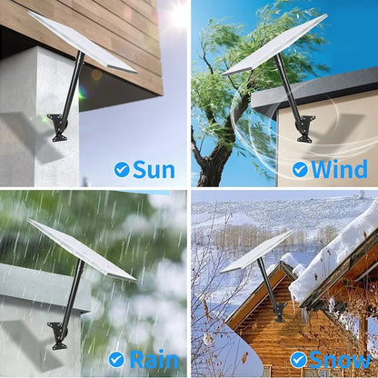 For Starlink Gen 3 Mount Mounting Kit Heavy Duty Roof &Wall 180° Adjustable Pole - Image 7