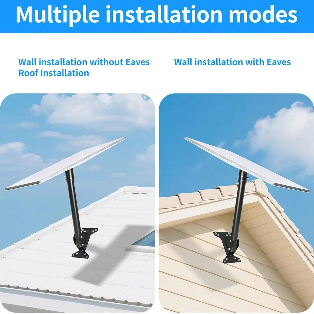 For Starlink Gen 3 Mount Mounting Kit Heavy Duty Roof &Wall 180° Adjustable Pole - Image 8