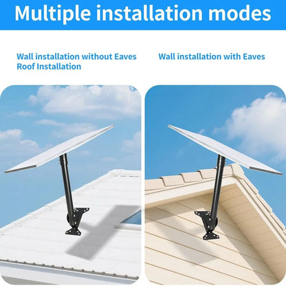 For Starlink Gen 3 Mount Mounting Kit Heavy Duty Roof &Wall 180° Adjustable Pole - Image 8