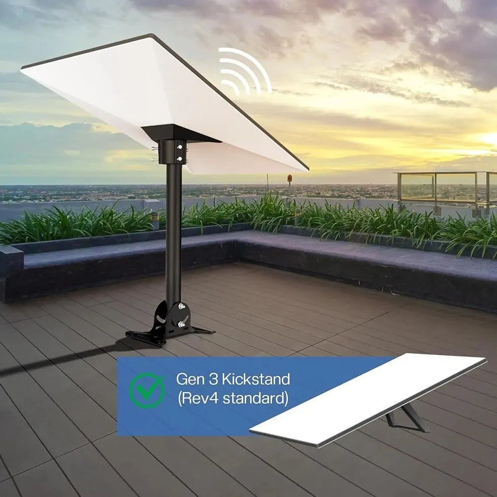 For Starlink Gen 3 Mount Mounting Kit Heavy Duty Roof &Wall 180° Adjustable Pole - Image 9