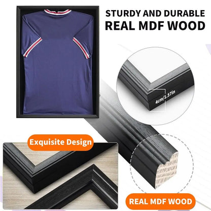 Jersey Frame Display Case Large Sports Jersey Showcase Box Custom Shirt Display - Image 5