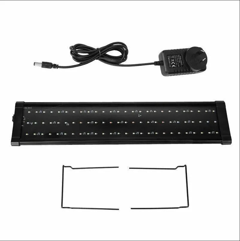 40cm Aquarium Light Lighting Full Spectrum Aqua Plant Fish Tank Bar LED Lamp - Image 2