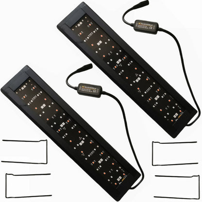 2Sets LED Light 40cm Full Spectrum Aquarium Lighting Aqua Plant Fish Tank Lamp 15W - Image 3