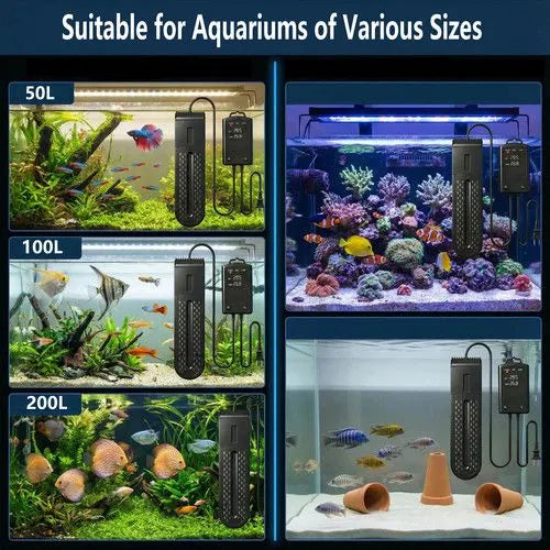 1500W Submersible Aquarium Thermostat LCD Digital Display Aqua Fish Tank Water Heater - Image 7
