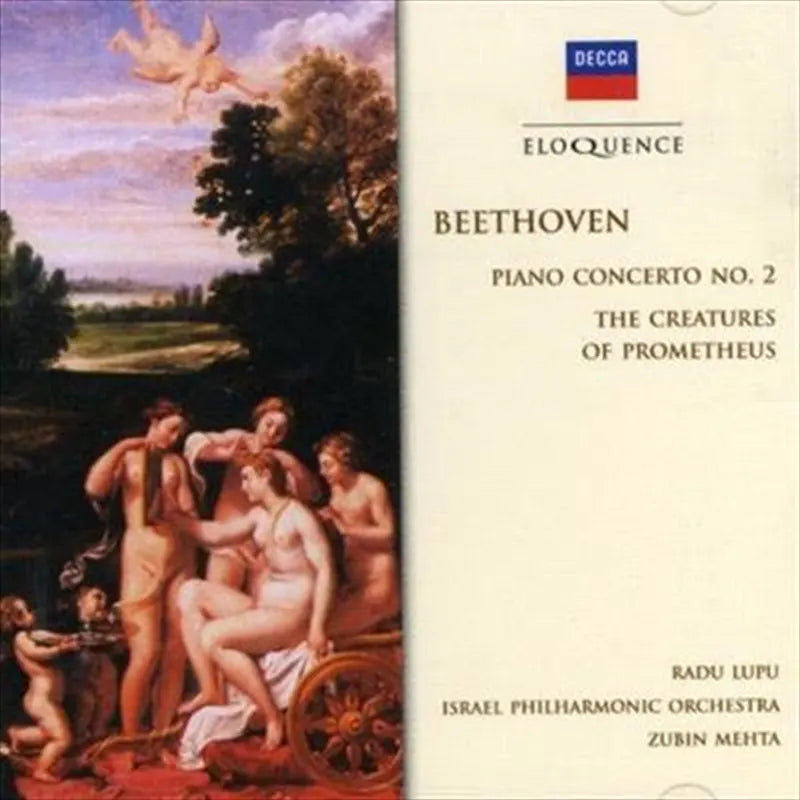 Piano Cto No 2 Creatures - Beethoven, Ludwig Van Cd Album