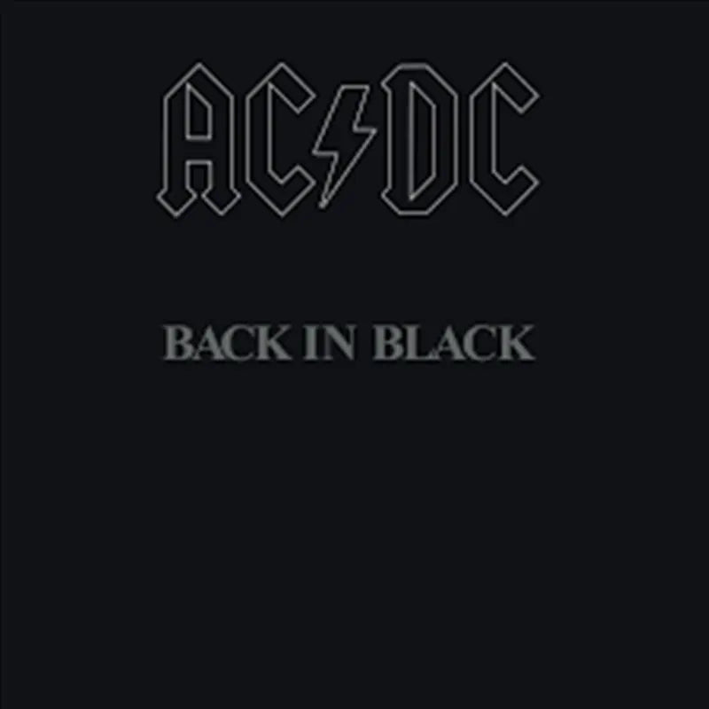 Back In Black - Ac/Dc Cd Album