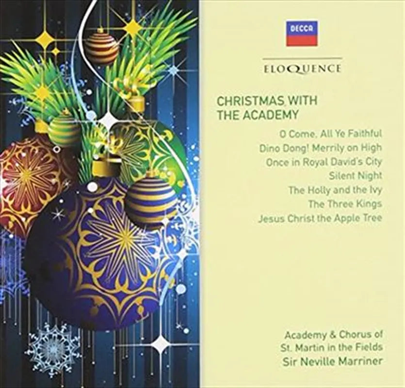 Christmas With The Academy - Marriner, Sir Neville Cd Album