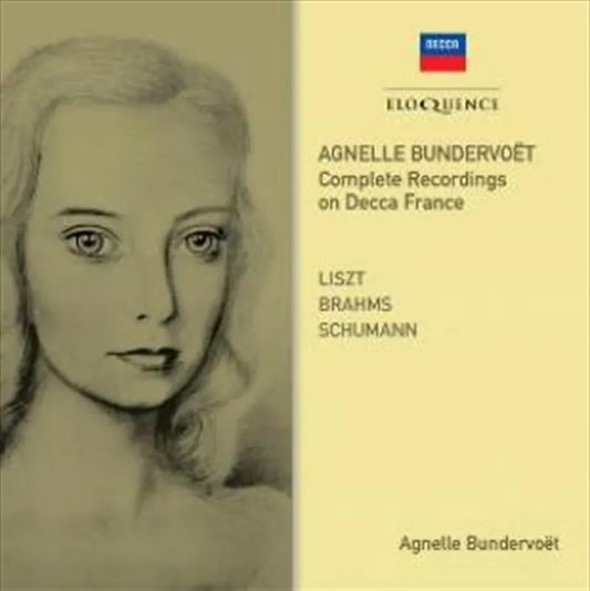 Agnelle Bundervoet: Comp Recor - Bundervoet, Agnelle Cd Album