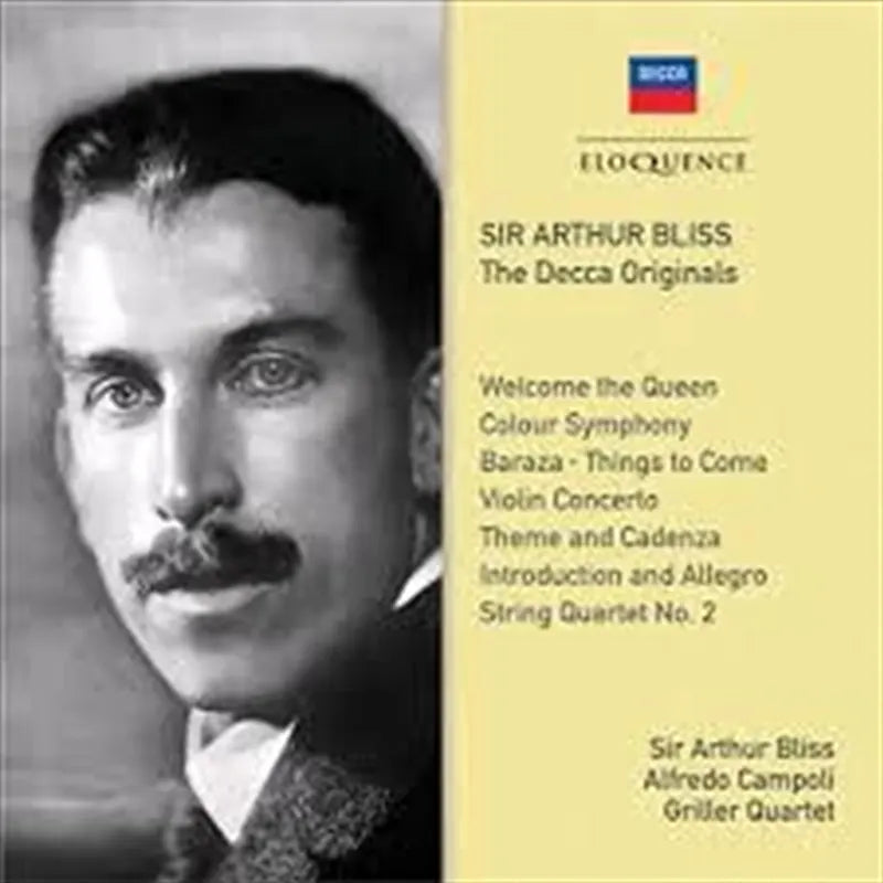 Sir Arthur Bliss: Decca Origin - Bliss, Sir Arthur Cd Album