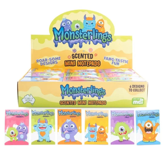 Monsterlings Mini Notebook (CHOSEN AT RANDOM)
