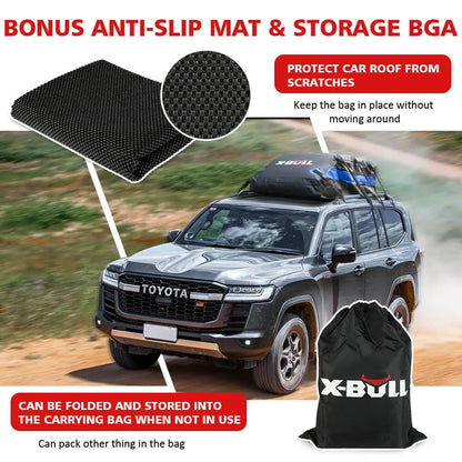 X-BULL Waterproof Car Roof Top Rack Carrier ravel Cargo Luggage Cube Bag Trave 425L - Image 4