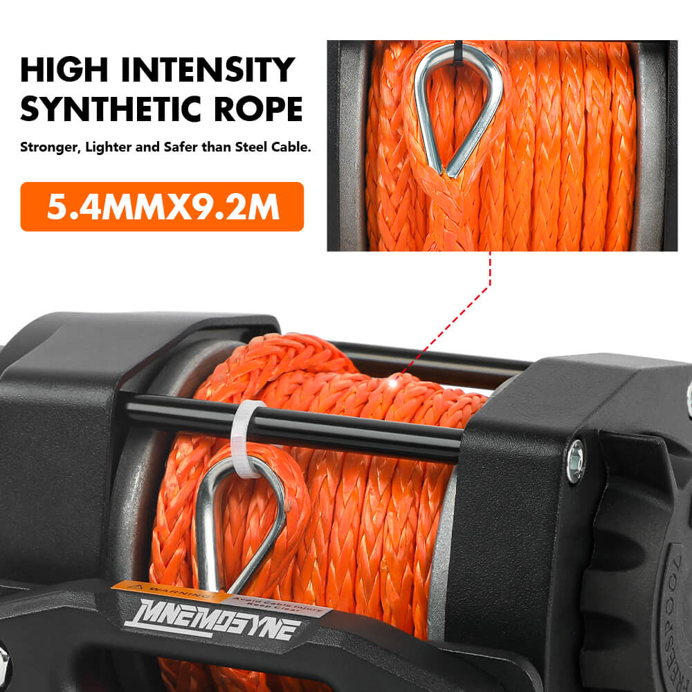 Electric Winch 4500lb Winch Synthetic Rope Wireless Towing Trailer ATV UTV - Image 7