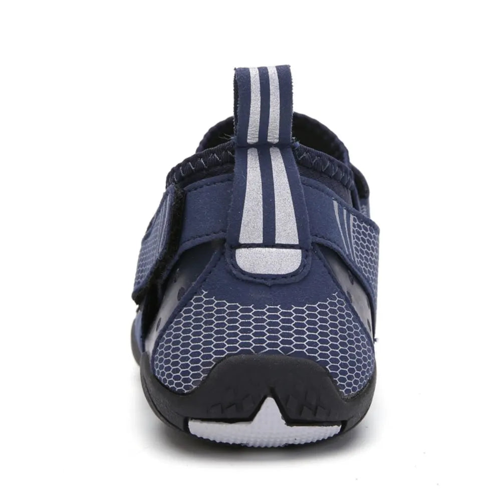 Men Women Water Shoes Barefoot Quick Dry Aqua Sports Shoes - Blue Size EU36=US3.5 - Image 3
