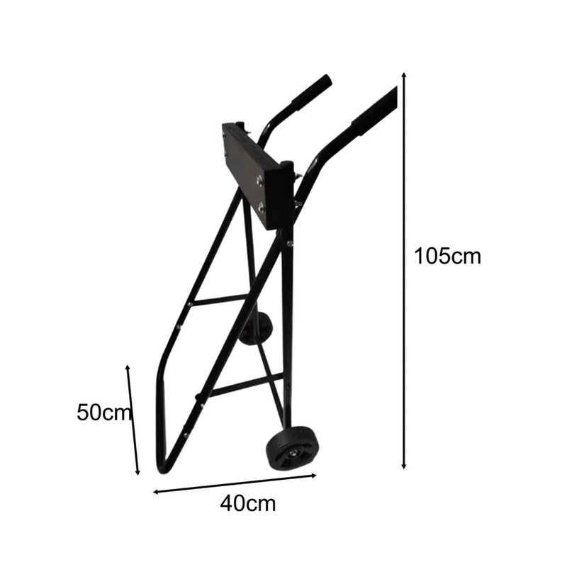 Outboard Boat Motor Stand Carrier Cart Engine Stand Multi Purpose Easy to Use Sturdy Support,Trolley for Storage Maintenance - Image 3