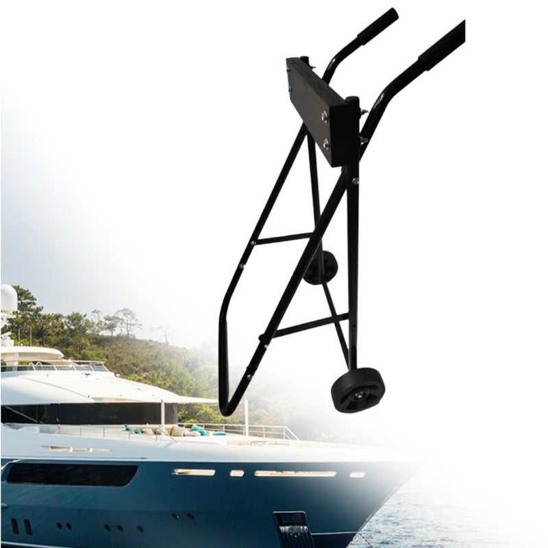 Outboard Boat Motor Stand Carrier Cart Engine Stand Multi Purpose Easy to Use Sturdy Support,Trolley for Storage Maintenance - Image 4