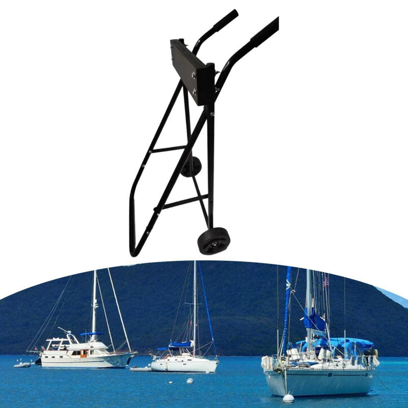 Outboard Boat Motor Stand Carrier Cart Engine Stand Multi Purpose Easy to Use Sturdy Support,Trolley for Storage Maintenance - Image 5