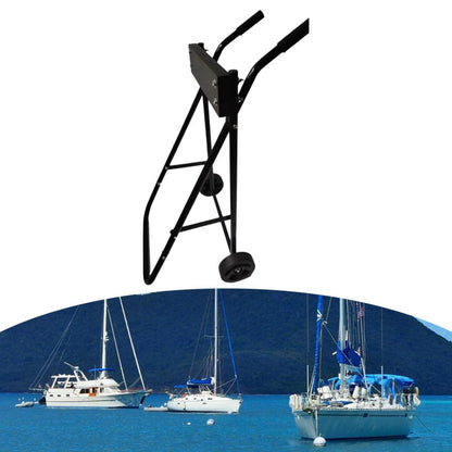 Outboard Boat Motor Stand Carrier Cart Engine Stand Multi Purpose Easy to Use Sturdy Support,Trolley for Storage Maintenance - Image 5