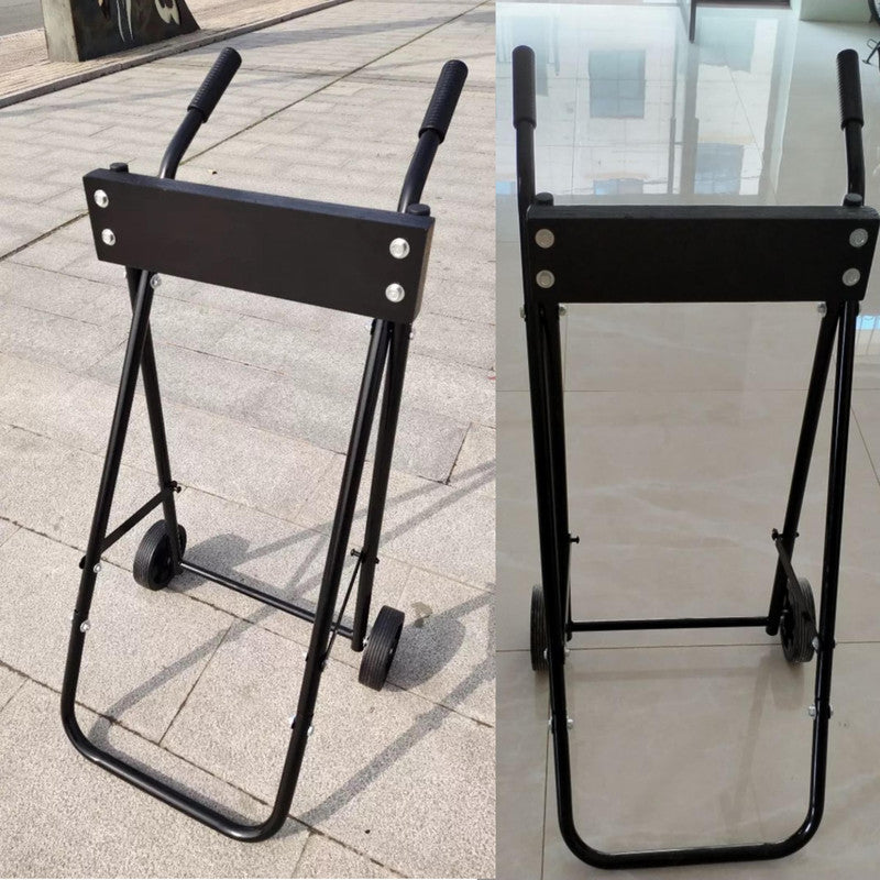 Outboard Boat Motor Stand Carrier Cart Engine Stand Multi Purpose Easy to Use Sturdy Support,Trolley for Storage Maintenance - Image 6