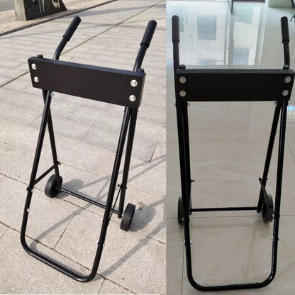 Outboard Boat Motor Stand Carrier Cart Engine Stand Multi Purpose Easy to Use Sturdy Support,Trolley for Storage Maintenance - Image 6