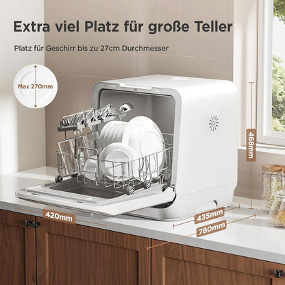Midea 3rd Generation  Bench Top Mini Dishwasher - Image 3