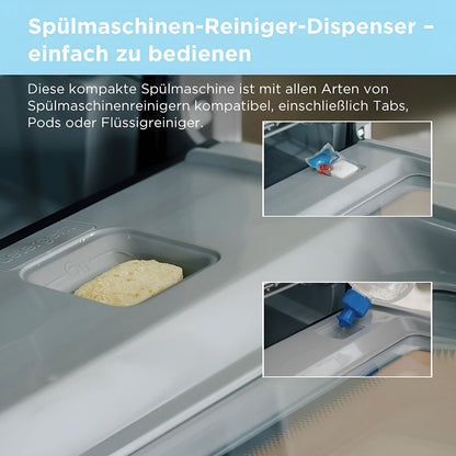 Midea 3rd Generation  Bench Top Mini Dishwasher - Image 8