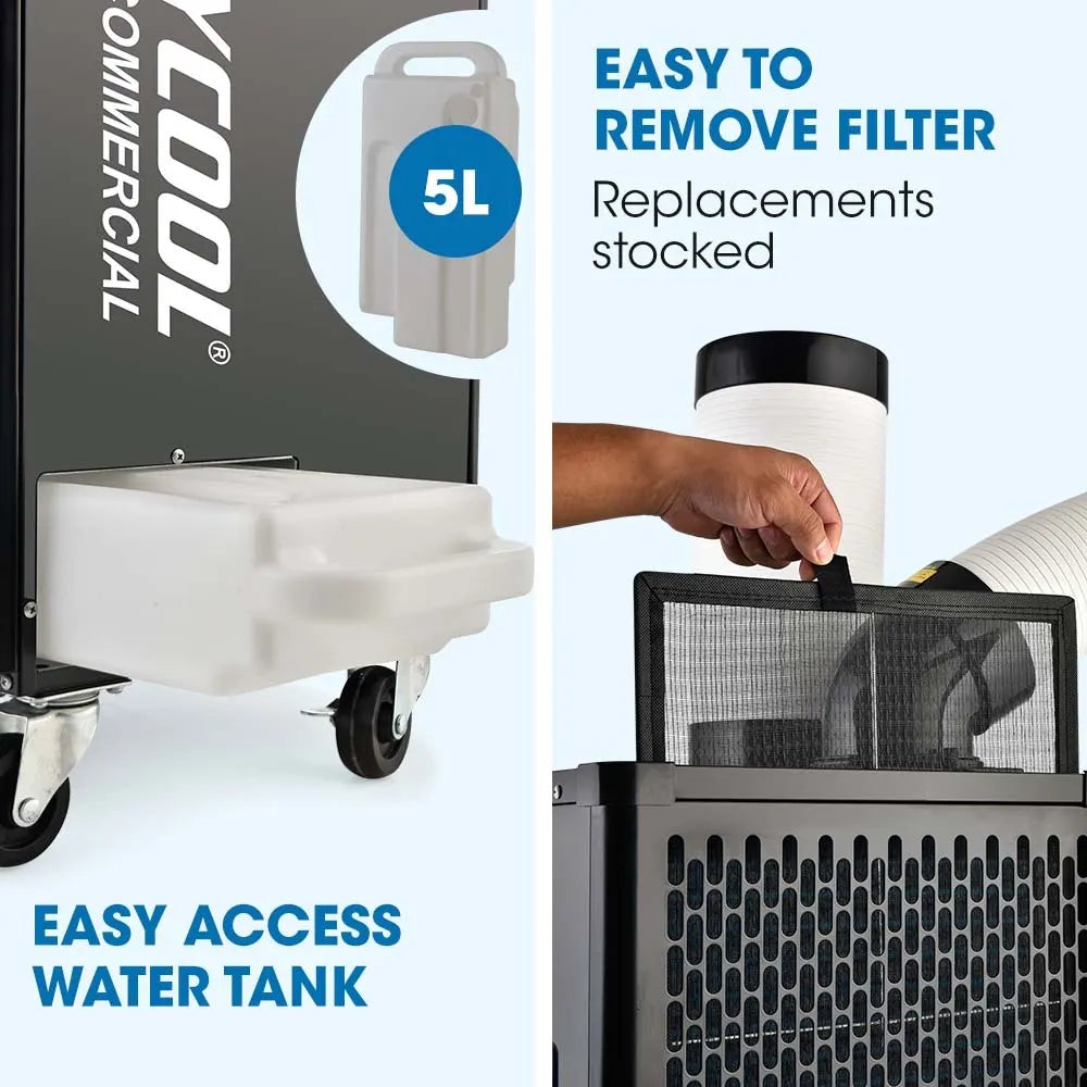 POLYCOOL 2.7kW Portable Industrial Spot Cooler - Image 6