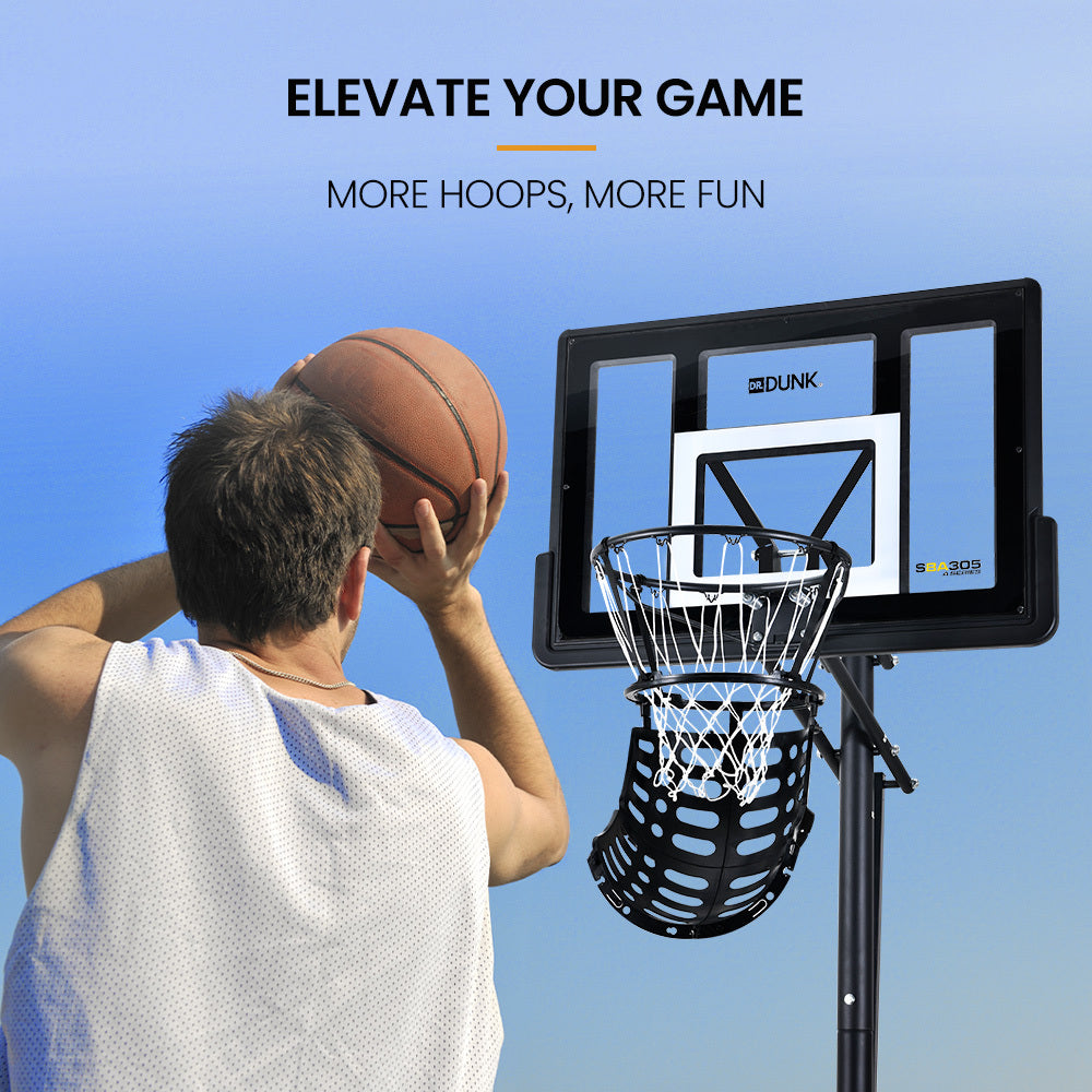 DR. DUNK Basketball Return System, with 360 Degree Universal Attachment - Image 4