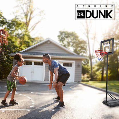 DR. DUNK Portable Kids Basketball Hoop Stand System, 1.15m to 1.60m Height Adjustable - Image 9