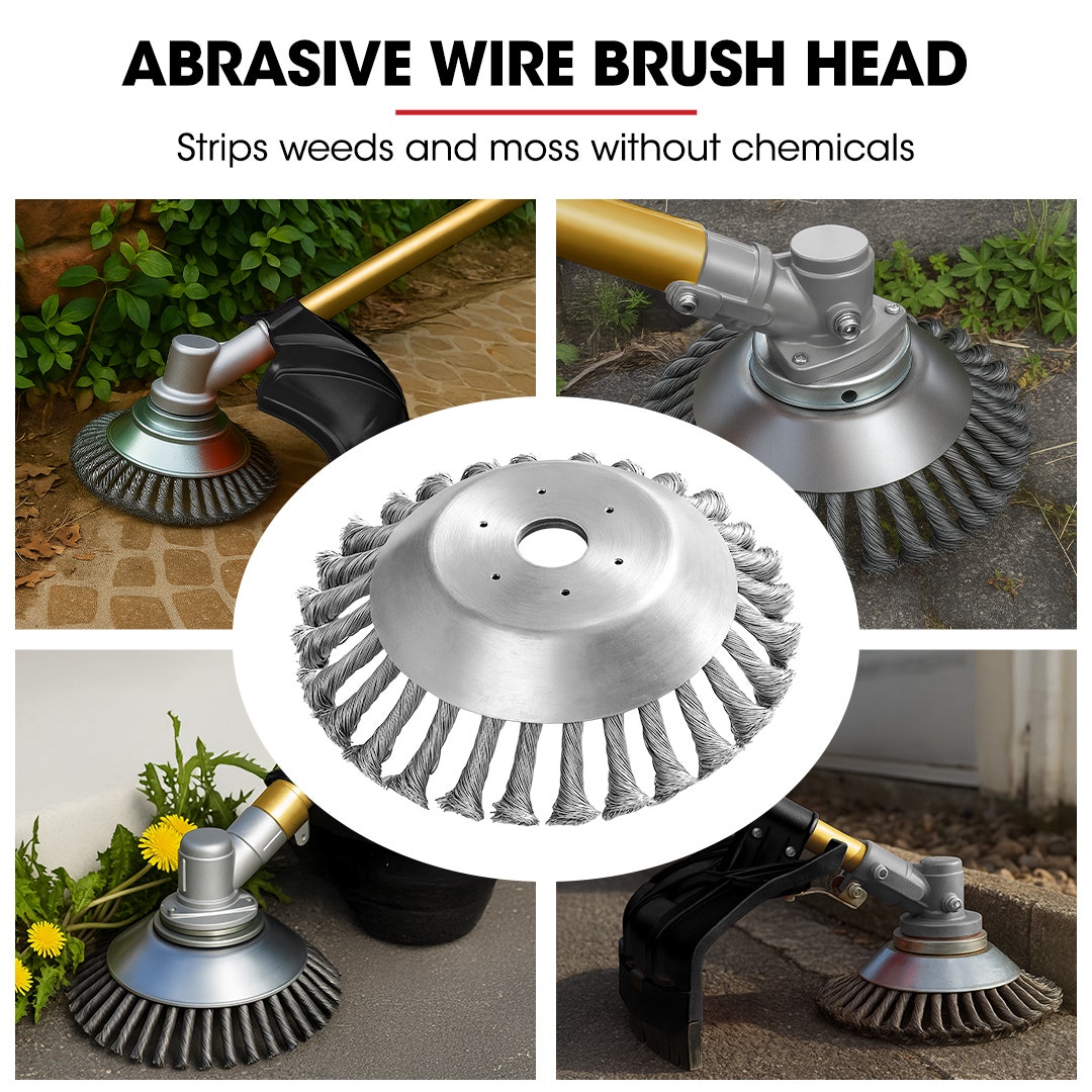 Baumr-AG 65CC Brushcutter Whipper Snipper Trimmer Brush Cutter Multi Pole Tool - Image 5