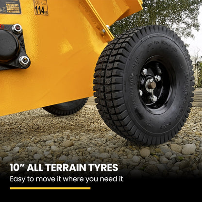 MICHIGAN 7HP 212cc Petrol Wood Chipper, Tree Mulcher - Raptor 1100 - Image 6