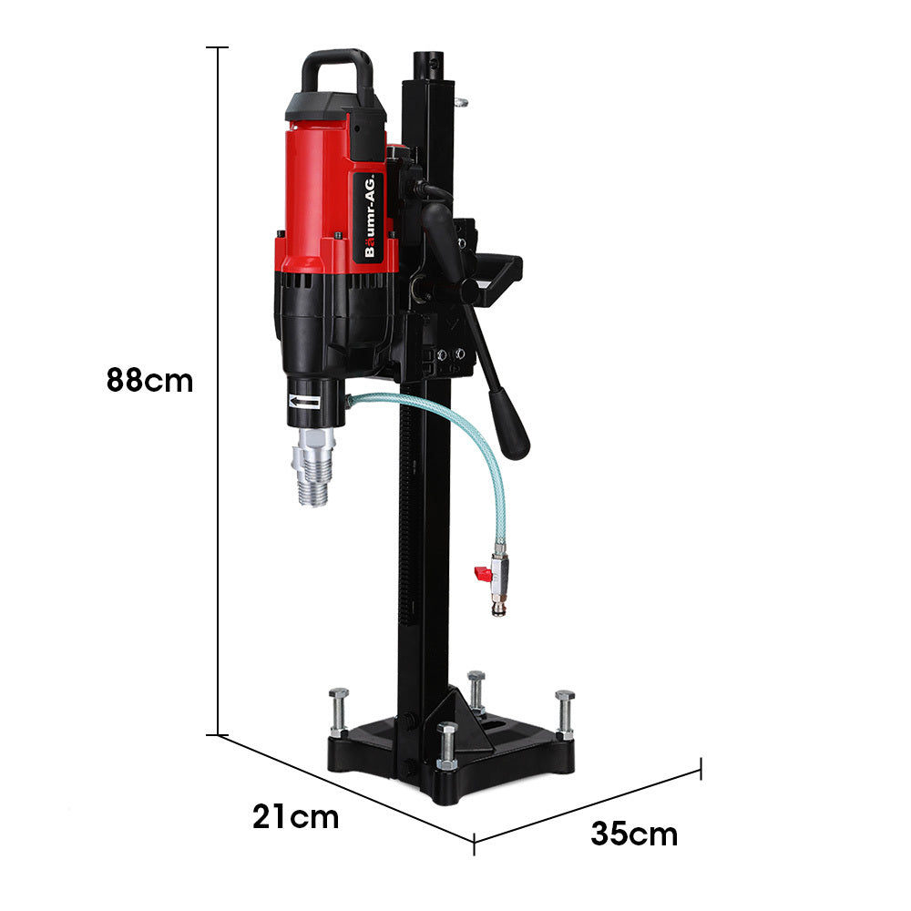 BAUMR-AG 3200W 280mm Concrete Core Drill with Stand Rig - Image 2