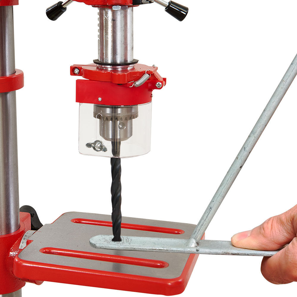 Baumr-AG 600W 12" Pedestal Bench Drill Press, 12 Speeds, 16mm Chuck (DP17) - Image 5