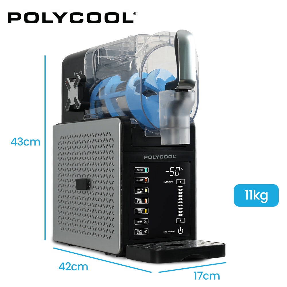 POLYCOOL 3L Slushie Frozen Drink Maker, Home Slush Machine, Fast Chilling, Easy Digital Controls - Image 8