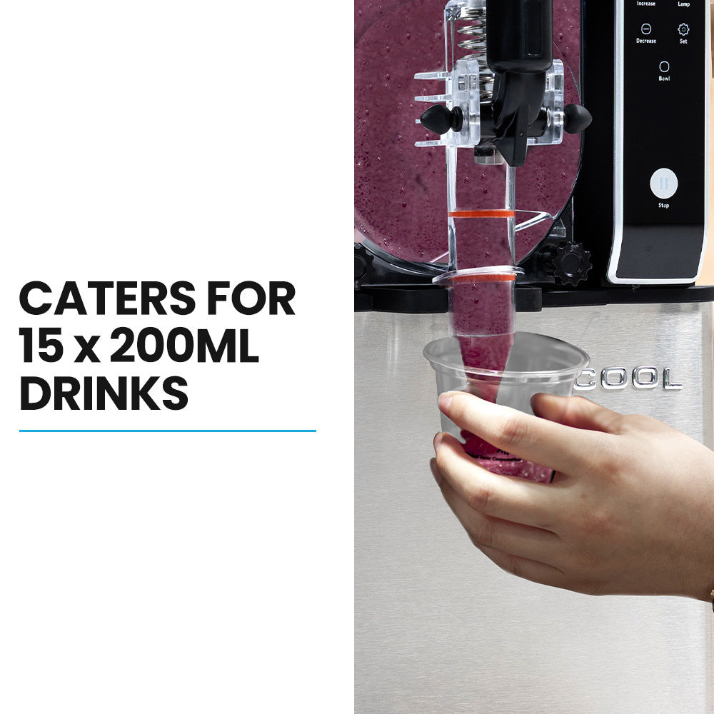 POLYCOOL 3L Single Tank Slushie Machine, Digital Control Slushy Maker - Image 3