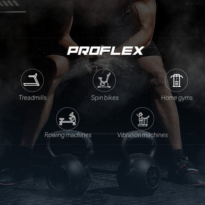 PROFLEX Multi-Station Home Gym Set with 98lbs Weight Plates- M8000 - Image 3