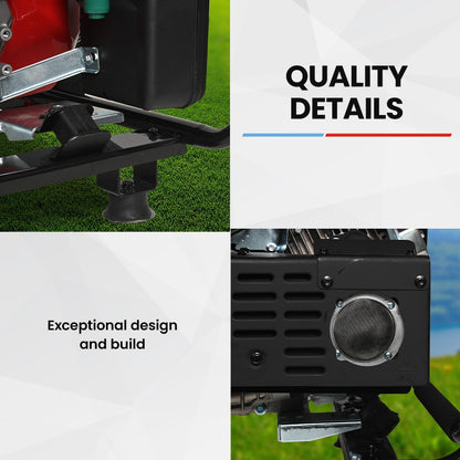 GENPOWER 3.6kW Peak 3.2kW Open Frame Inverter Generator, 2x15A, 11L Tank, Portable, Backup - Image 8