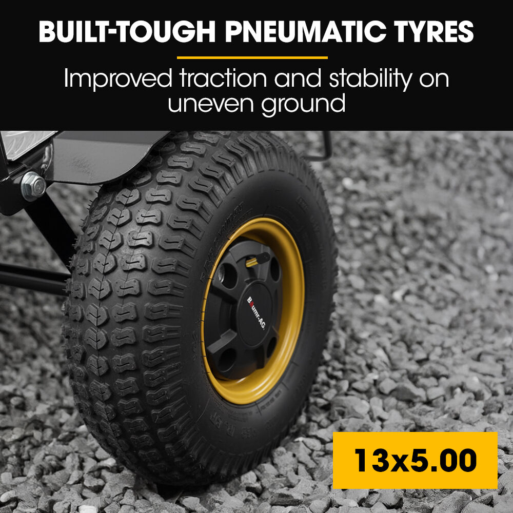 BAUMR-AG 40V Li-ion 260kg Electric Powered Hand Truck Trolley, 400W Brushless motor, Up to 6km/h, 4hr Runtime, Adjustable Width, Folds for Logistics, Moving - Image 3