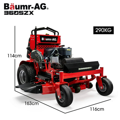 BAUMR-AG 36" Stand-On Zero-Turn Mower, Electric Start, 23hp, 764cc, Hydrostatic Drive, 10 Cut Heights - Image 2