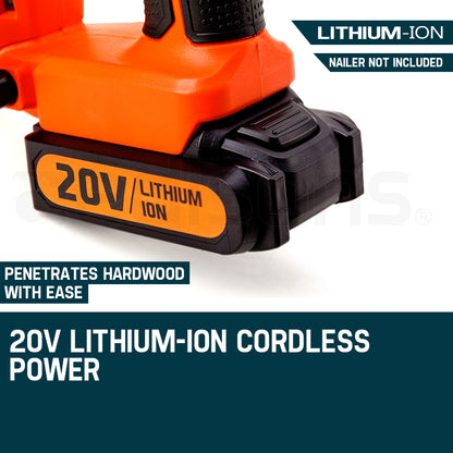 UNIMAC Nailer 20V Battery Lithium Ion Rechargeable Cordless Nail Gun - Image 3