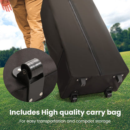 RED TRACK Accessory Pack for 6x3m White Gazebo, includes Walls, Wheeled Carry Bag, Rechargeable USB Lamp - Image 3