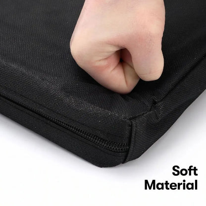EQUIPMED Portable Padded Stadium Seat, Black - Image 3