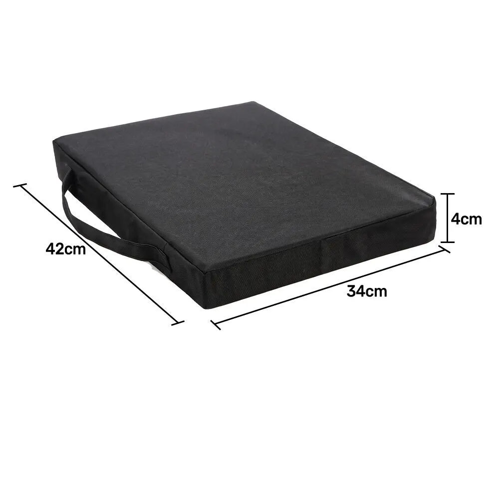 EQUIPMED Portable Padded Stadium Seat, Black - Image 5