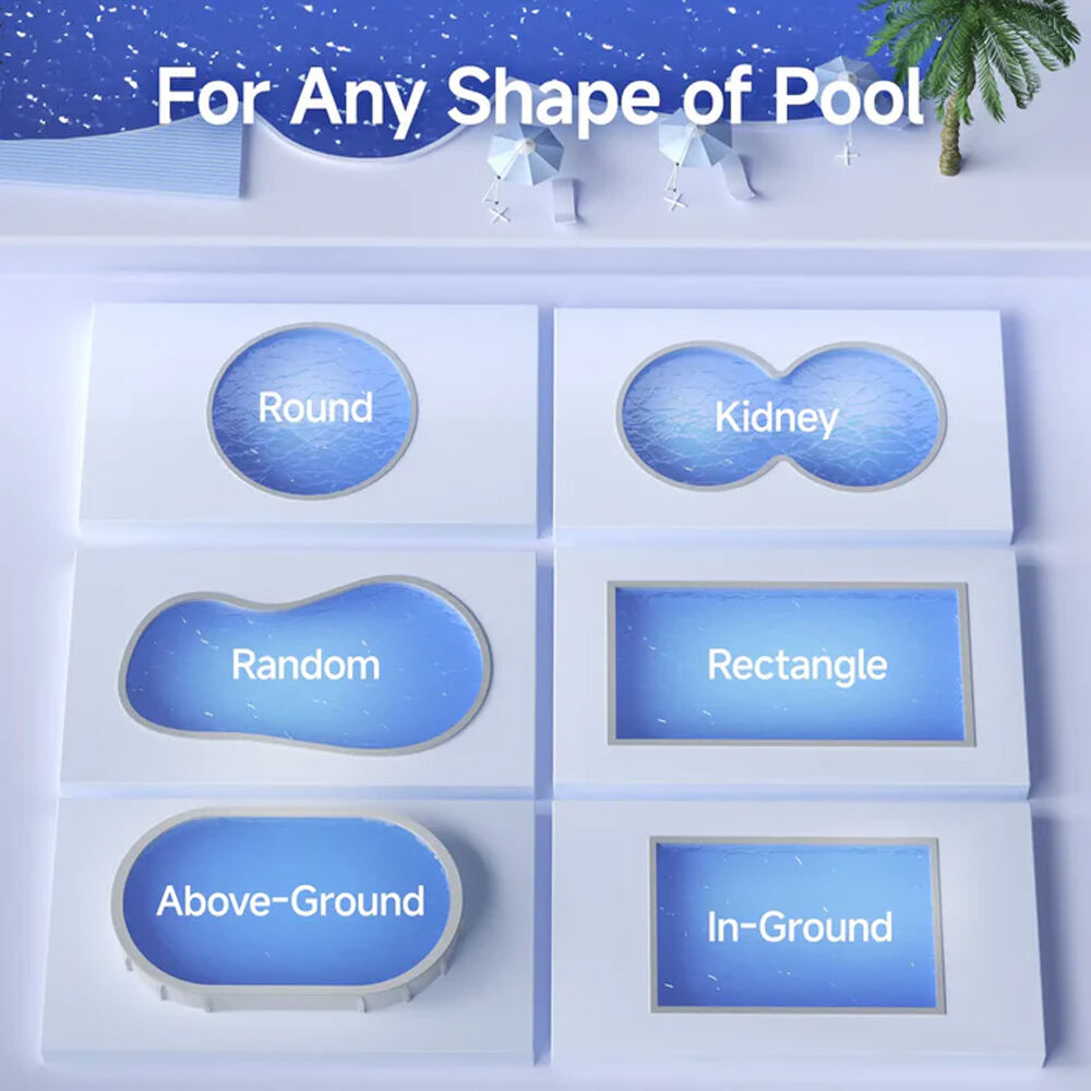 WYBOT C1 Cordless Robotic Pool Cleaner, with APP Control, Auto Vacuum Robot, Wall & Waterline Cleaning, Above Ground Inground up to 150sqm - Image 5