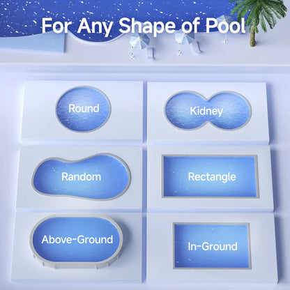 WYBOT C1 Cordless Robotic Pool Cleaner, with APP Control, Auto Vacuum Robot, Wall & Waterline Cleaning, Above Ground Inground up to 150sqm - Image 5