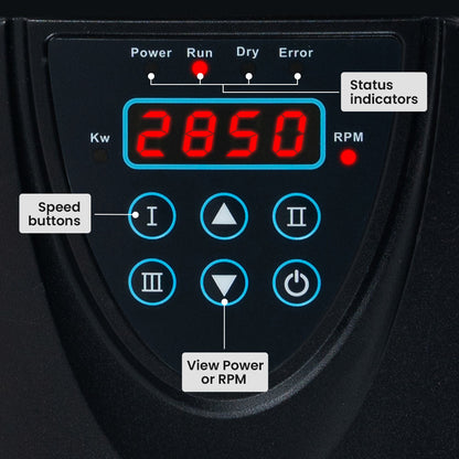 PROTEGE Variable Speed Pump, 1.0HP, 3 Speeds, Quiet, Economical, for Swimming Pool and Spa - Image 8