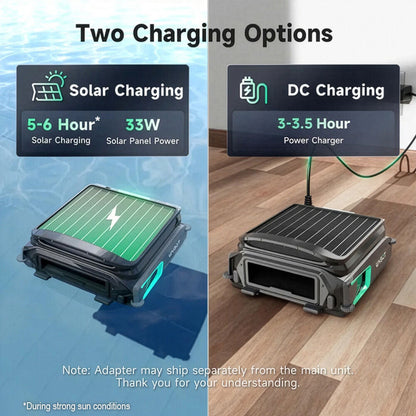 WYBOT F1 Solar Robotic Pool Skimmer, Large 7L Basket, APP Control and Customisable Route, Automatic Cleaner of Leaves and Fine Debris - Image 3
