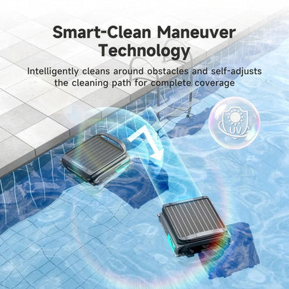 WYBOT F1 Solar Robotic Pool Skimmer, Large 7L Basket, APP Control and Customisable Route, Automatic Cleaner of Leaves and Fine Debris - Image 7