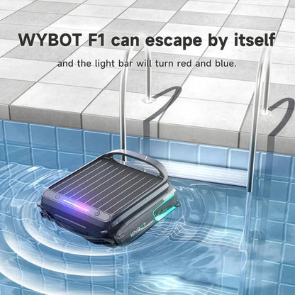 WYBOT F1 Solar Robotic Pool Skimmer, Large 7L Basket, APP Control and Customisable Route, Automatic Cleaner of Leaves and Fine Debris - Image 9