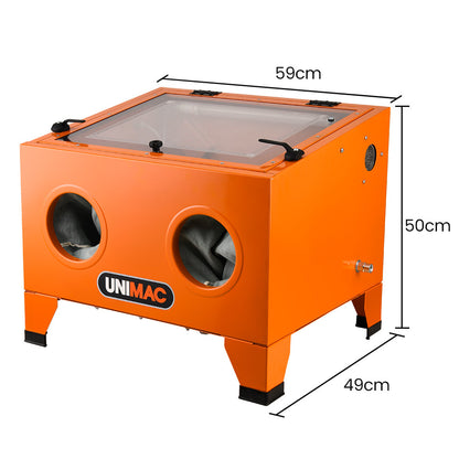 Heavy Duty Steel | LED Light | 100PSI Max Pressure - Image 2